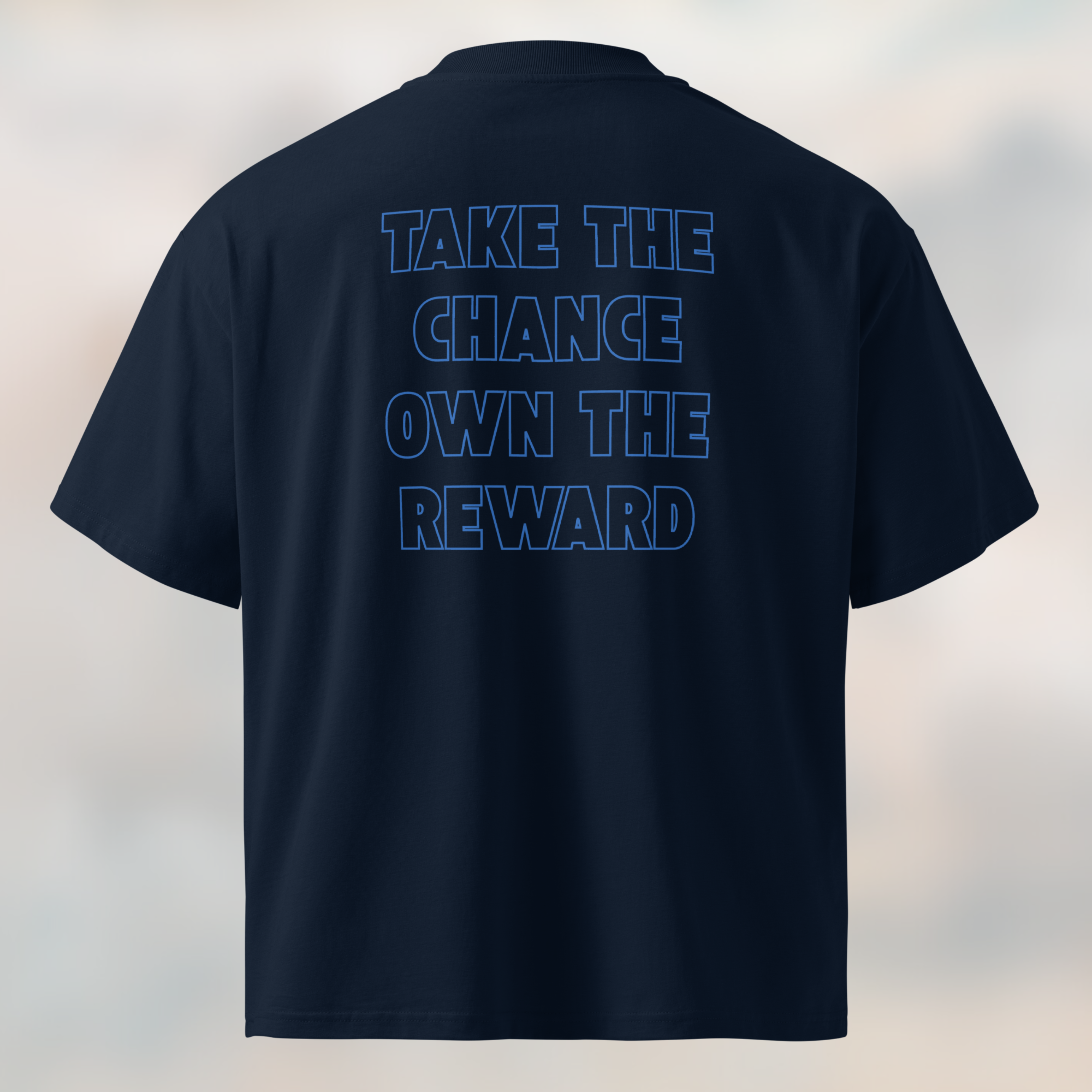 French Navy Oversized T-shirt