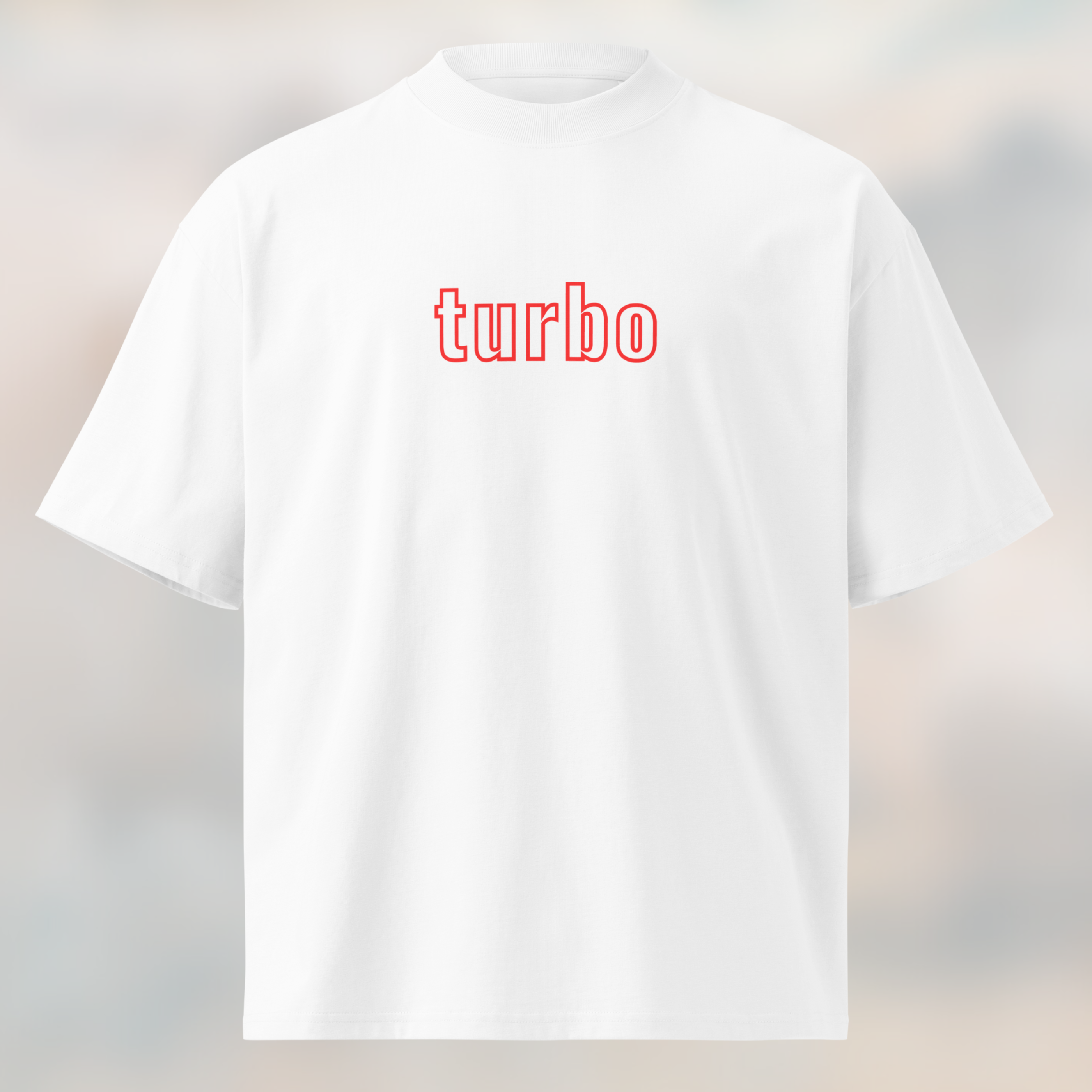 White Oversized Cotton T-shirt