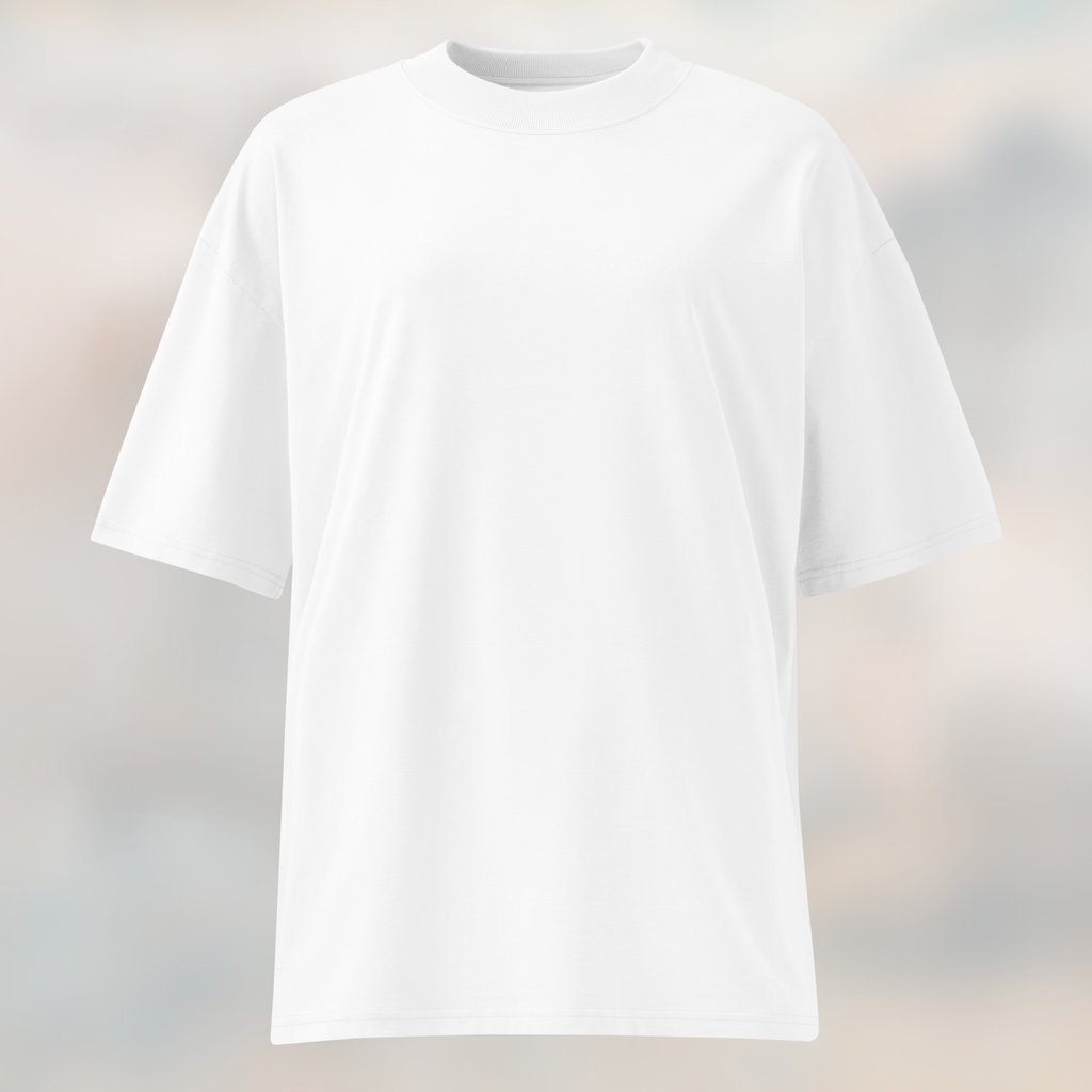 White Oversized Cotton T-shirt