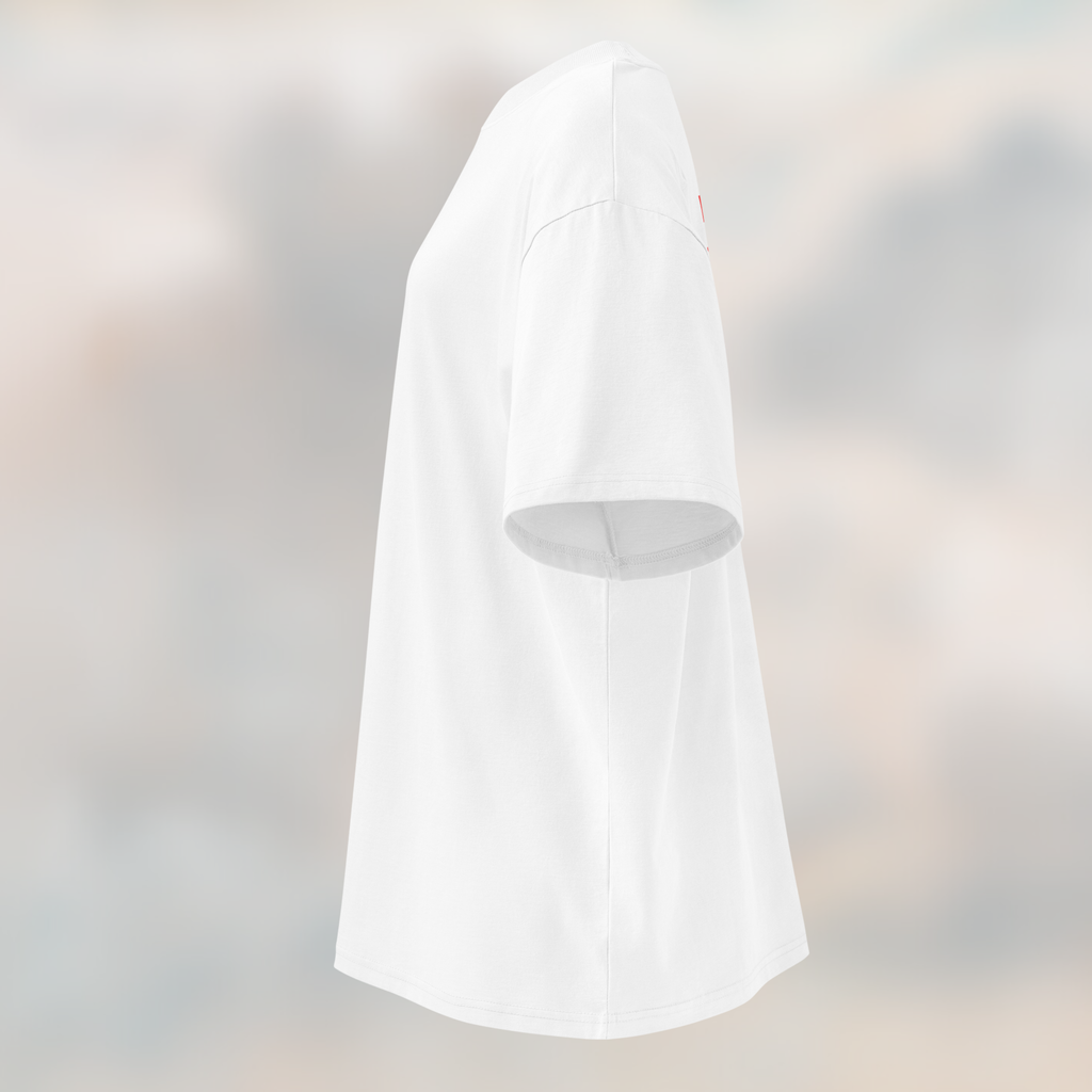 White Oversized Cotton T-shirt