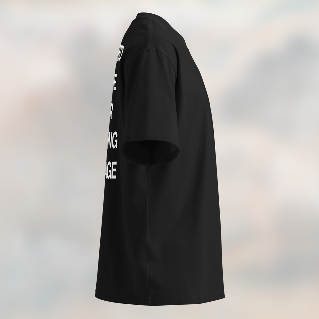 Black Oversize T-shirt