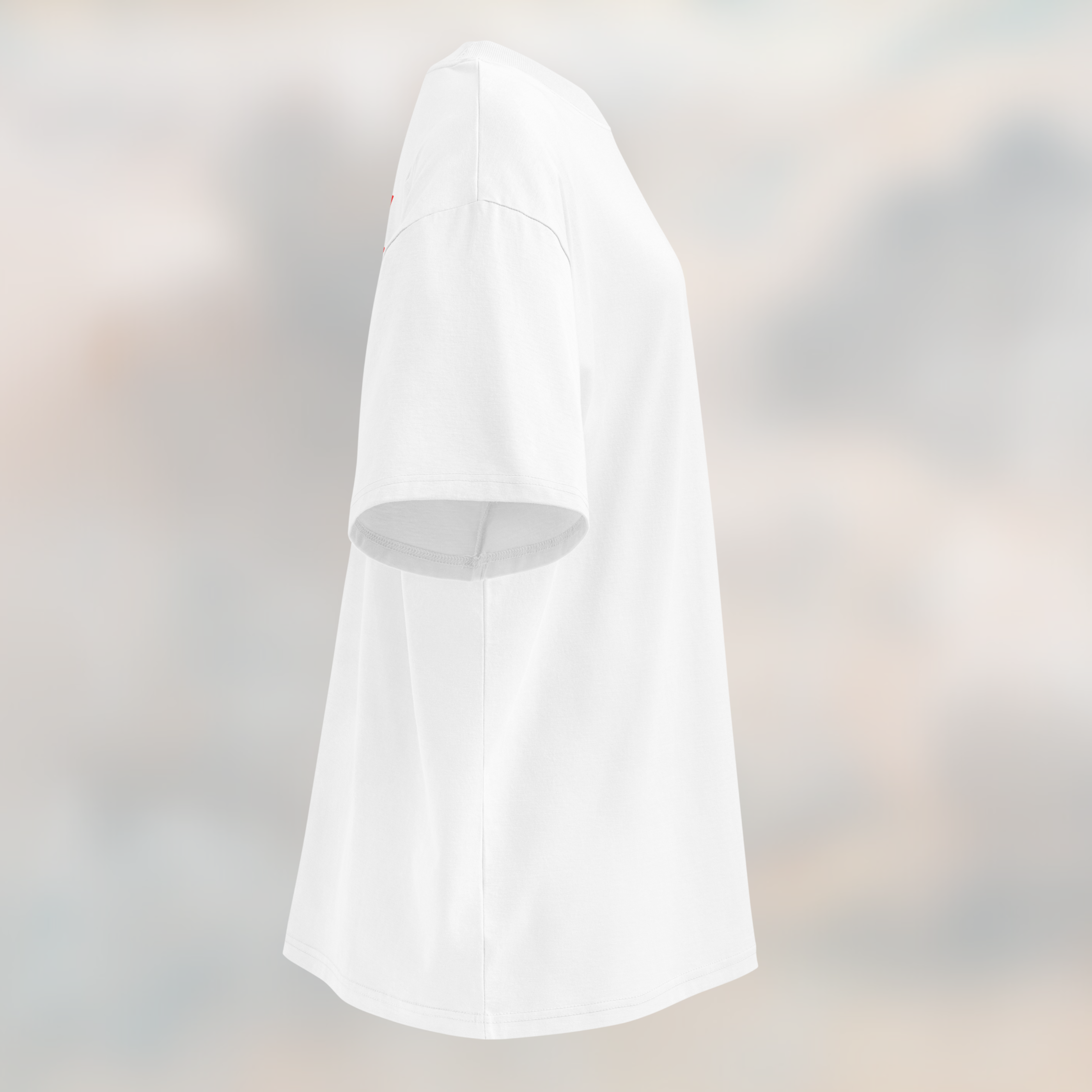 White Oversized Cotton T-shirt