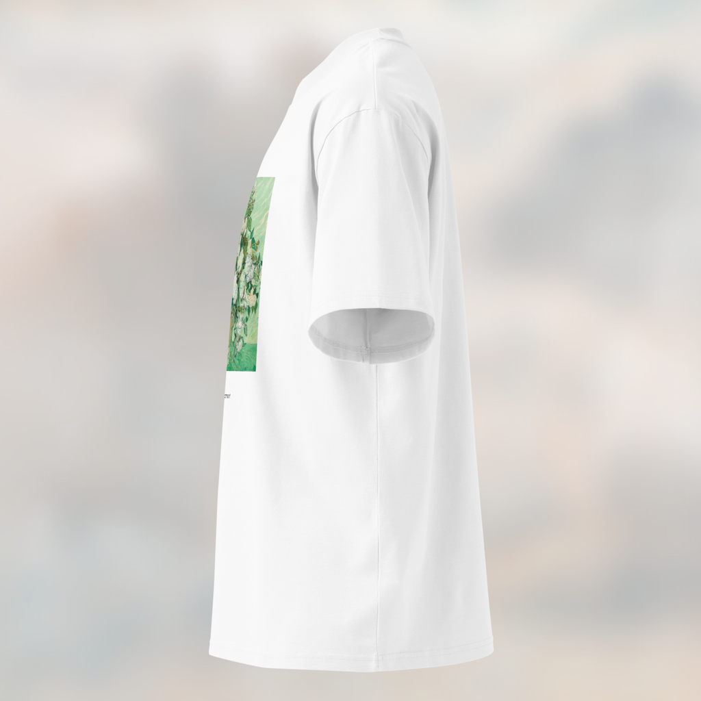 White Roses Oversized T-shirts