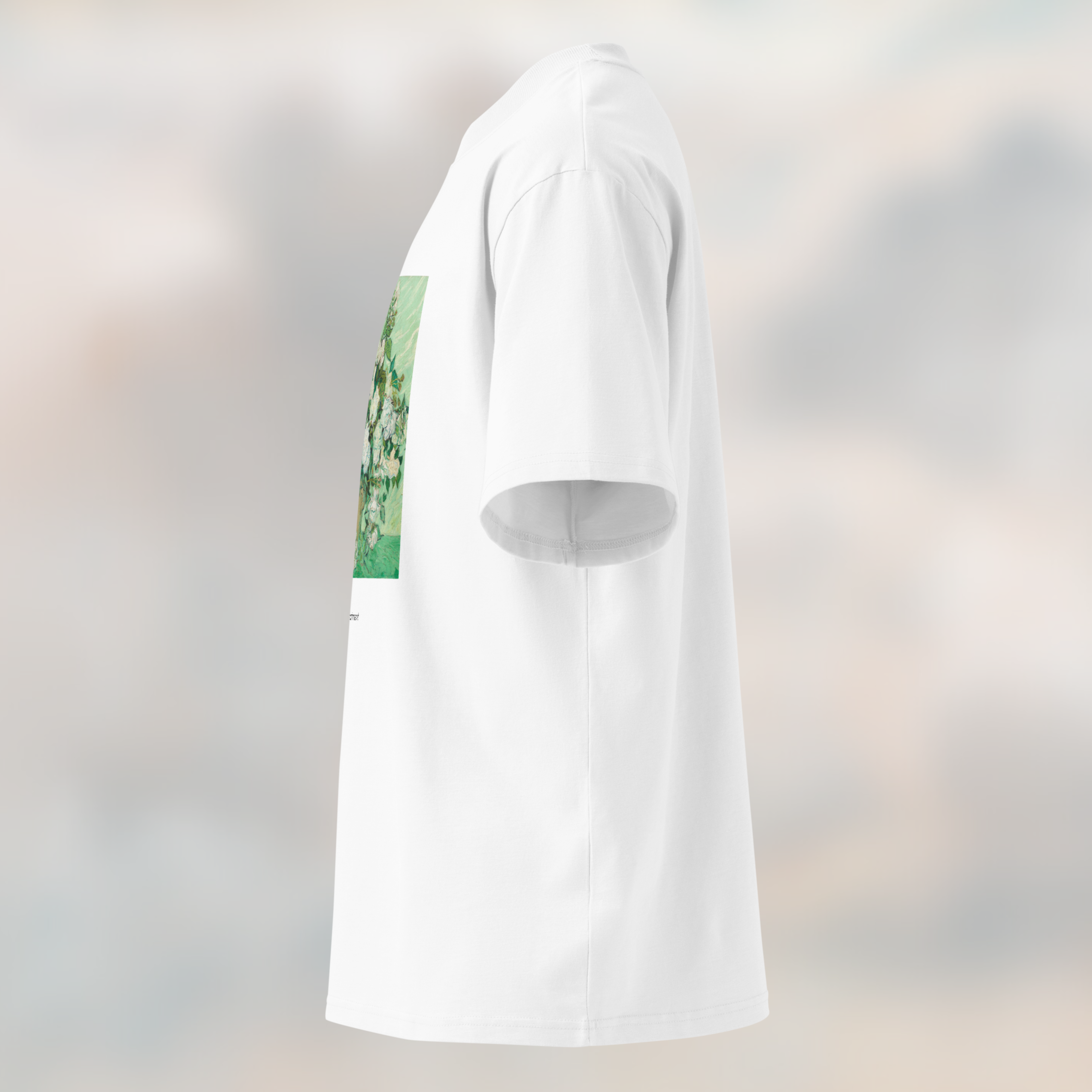 White Roses Oversized T-shirts