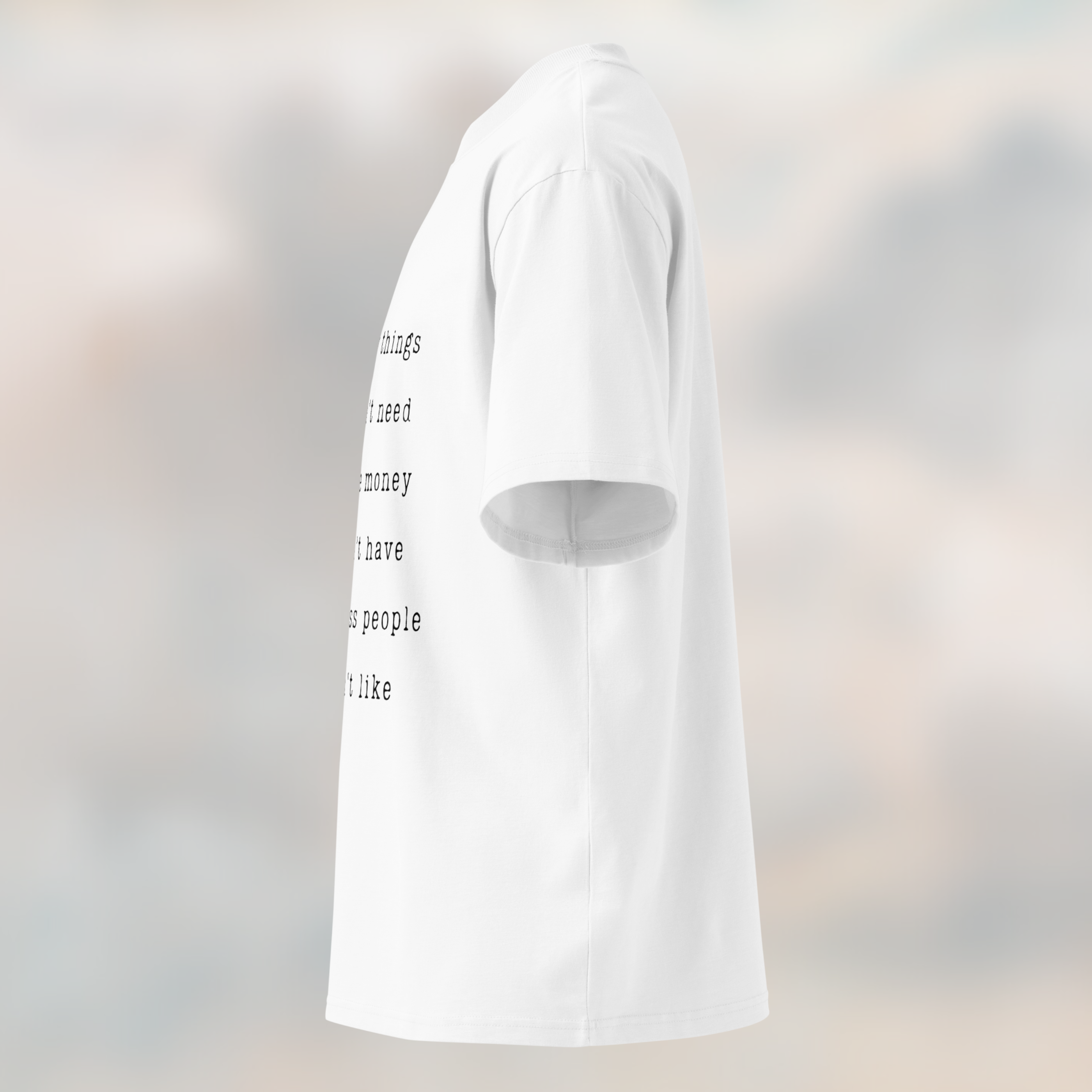 White Oversized Cotton T-shirt