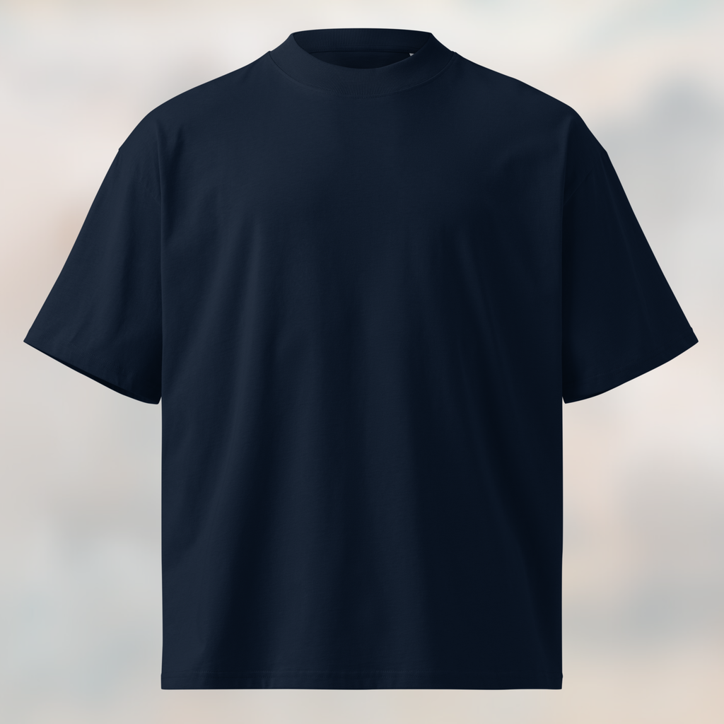 French Navy Oversized T-shirt