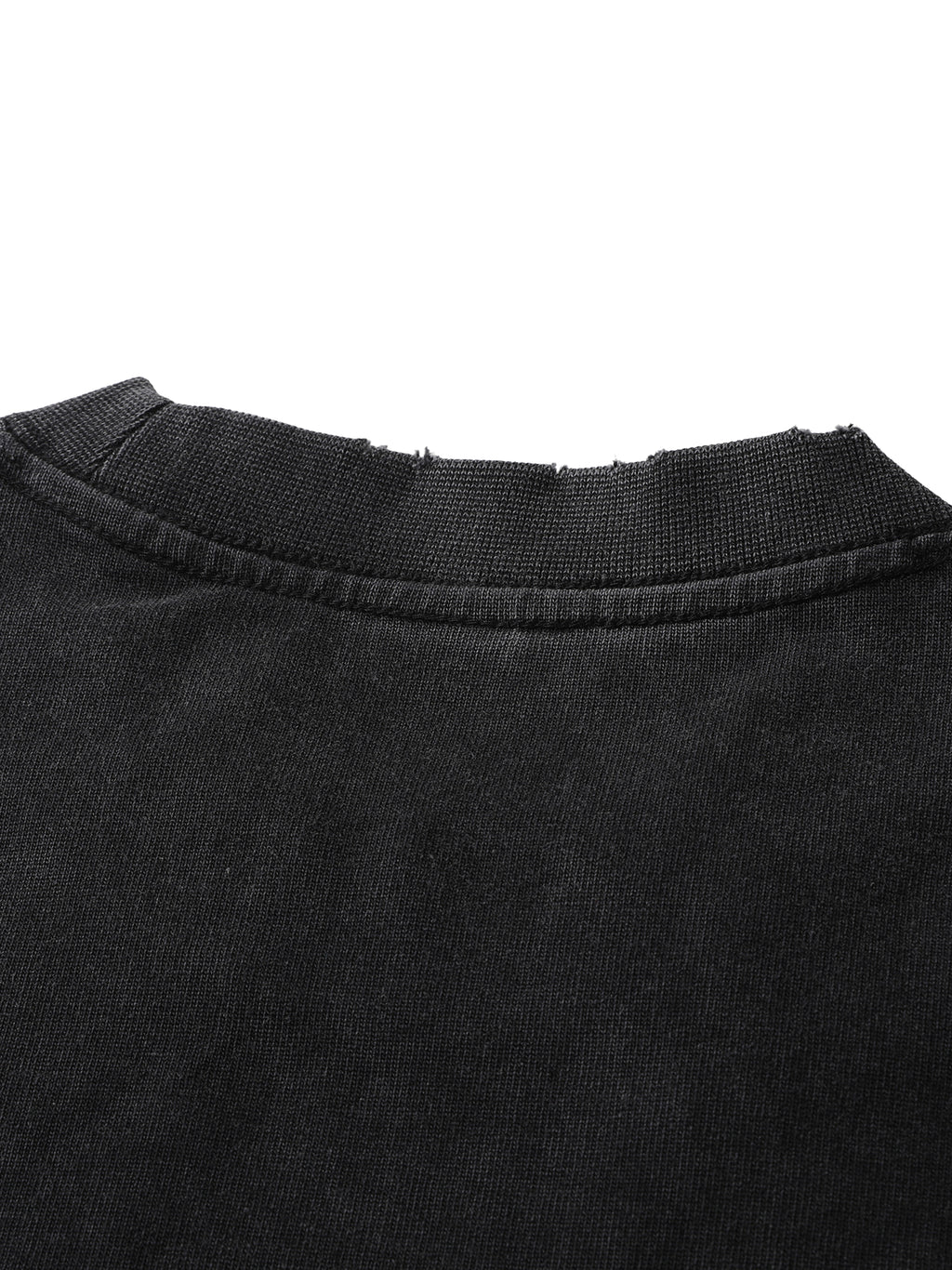 Heavyweight Vintage Washed Hand Frayed T-Shirt