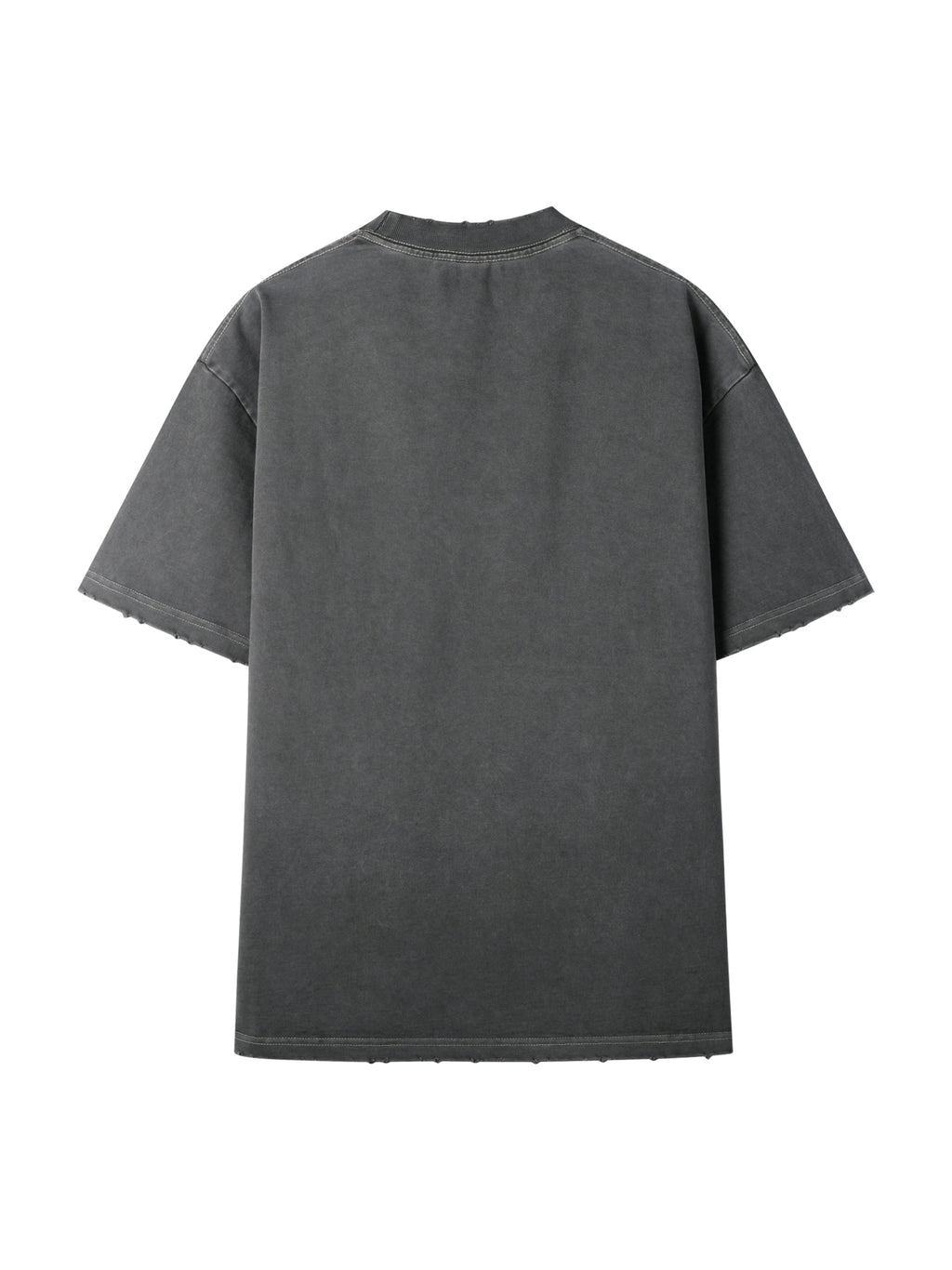 Heavyweight Vintage Washed Hand Frayed T-Shirt