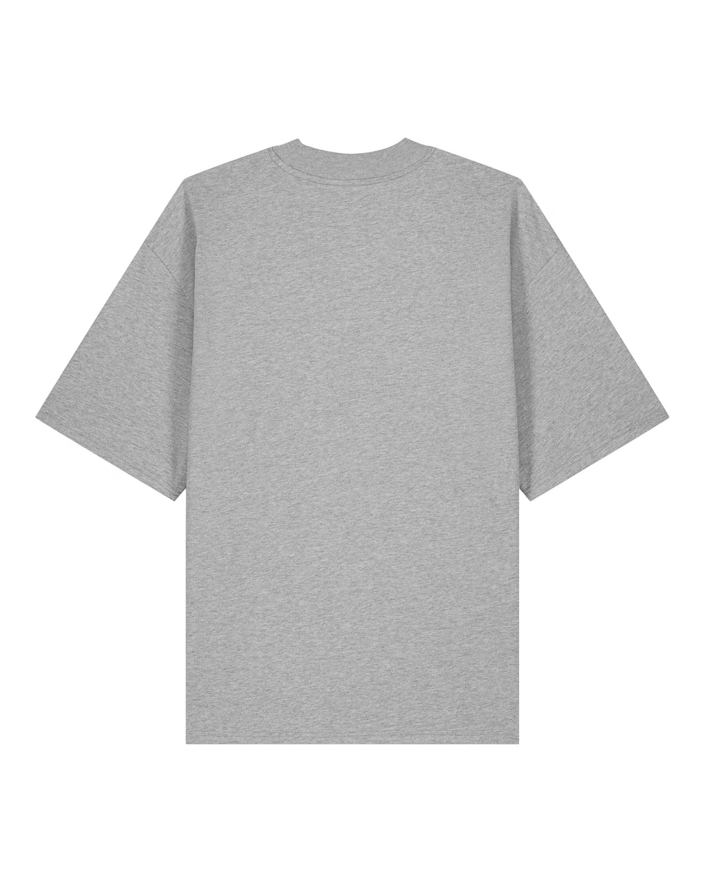 Oversized High-Neck Organic Cotton T-Shirt