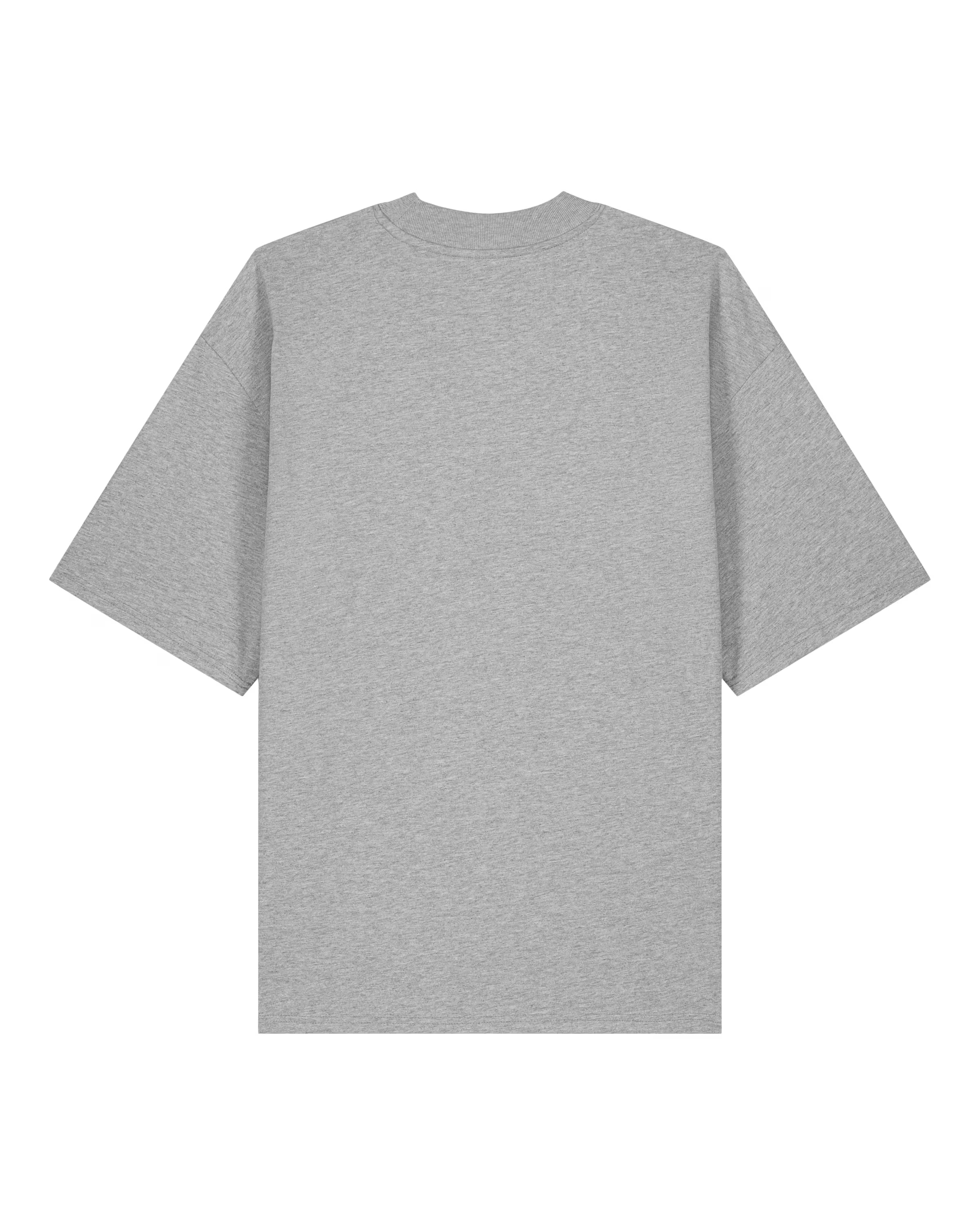 Oversized High-Neck Organic Cotton T-Shirt