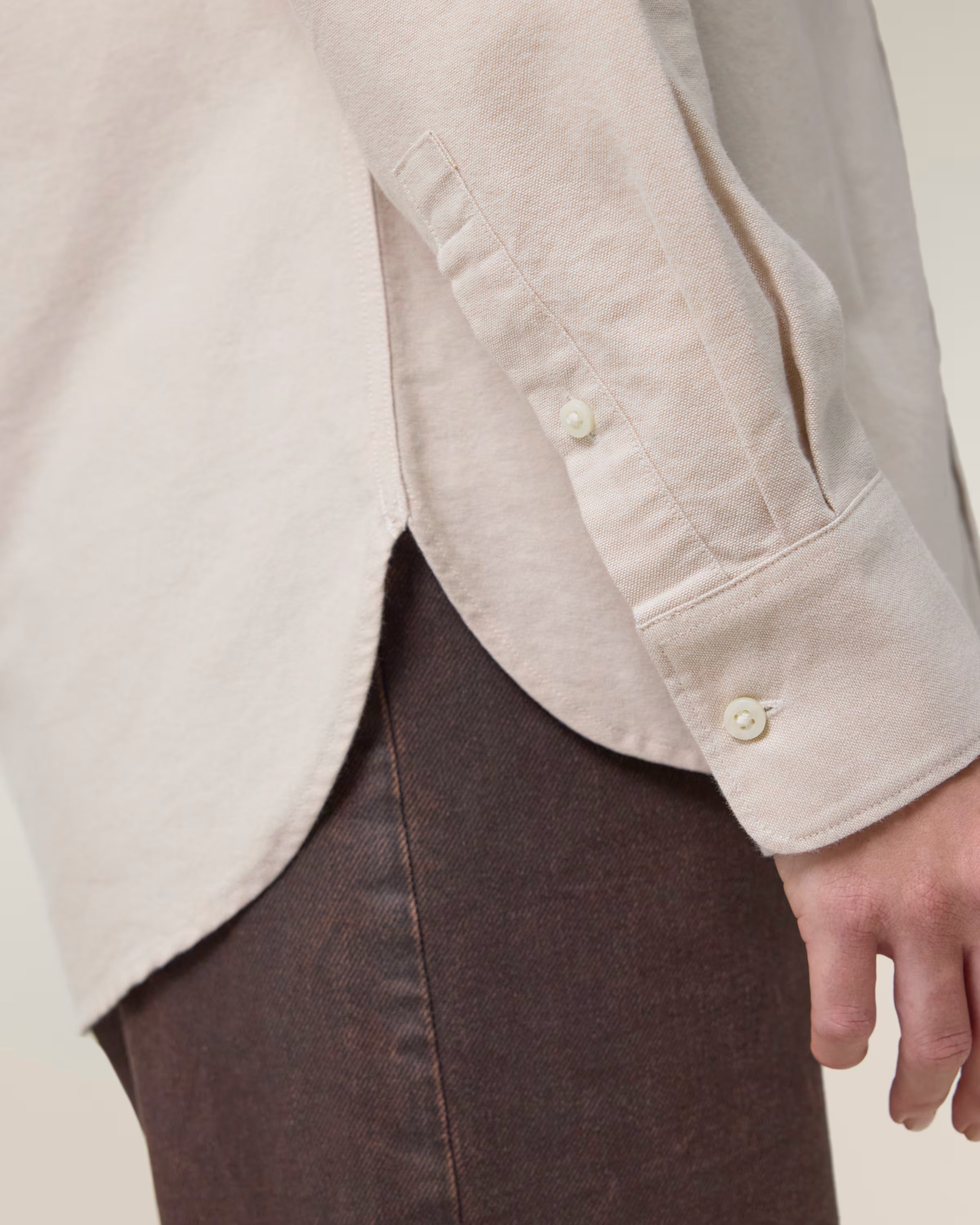 Organic Cotton Oxford Shirt