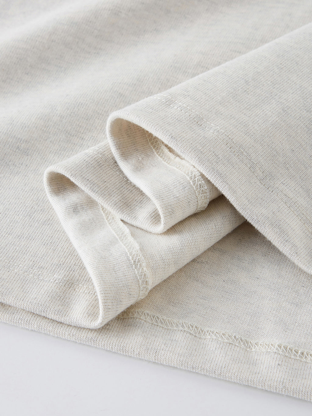 Heavyweight Solid Color Drop Shoulder Loose T-shirt