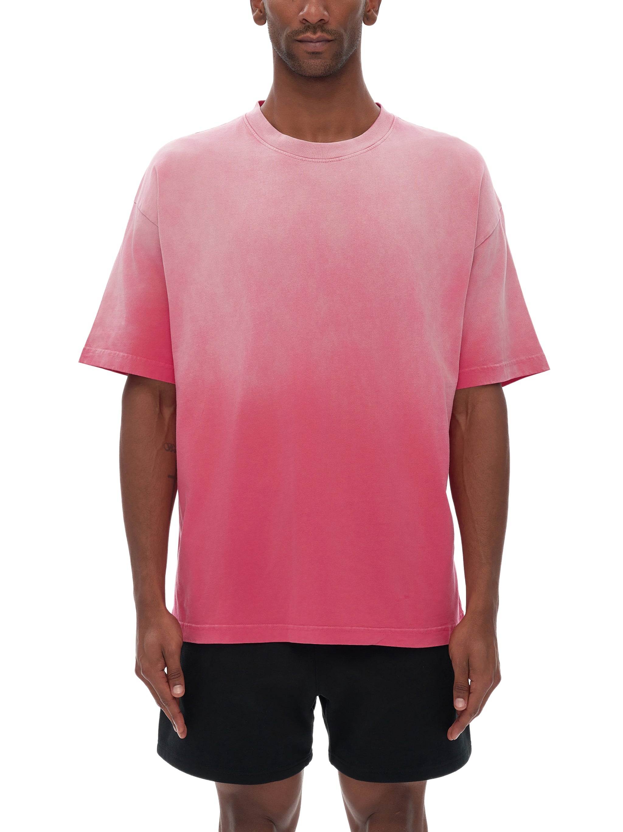 Sun-fade Edge Gradient T-Shirt