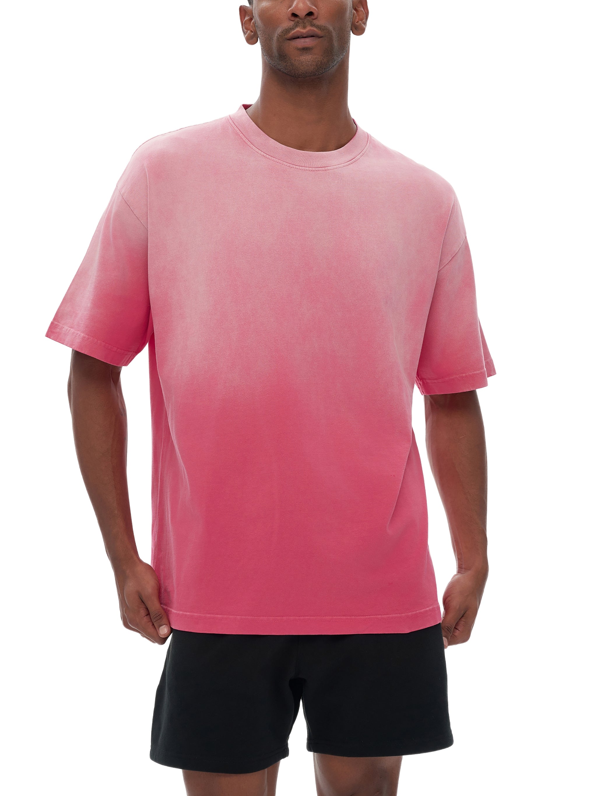 Sun-fade Edge Gradient T-Shirt